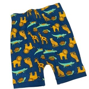 Old Navy Kids Pajama Bottoms - Blue with Yellow and Green Animals